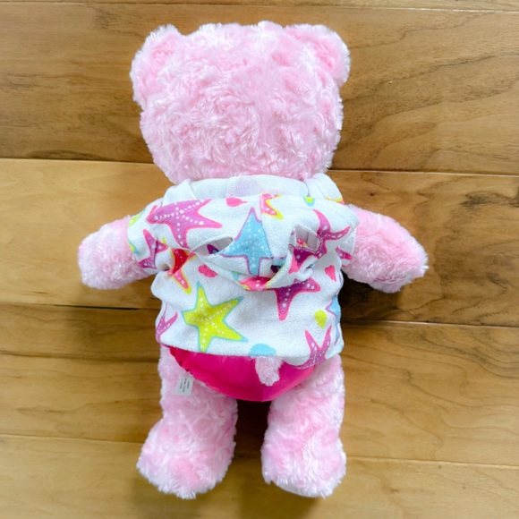 Great Wolf Lodge Build-A-Bear Pink Bear With Outfit - Like New Great Condition!! - Picture 4 of 4